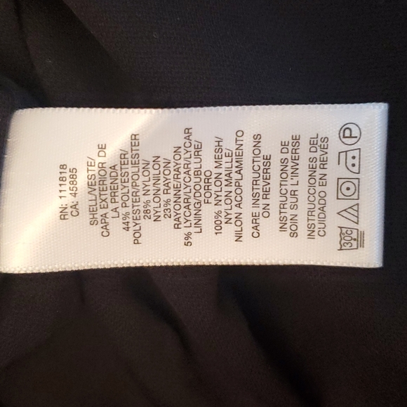 Michael Kors Black & Gray Leapard Print Lined Dress Med NWT - Picture 9 of 10